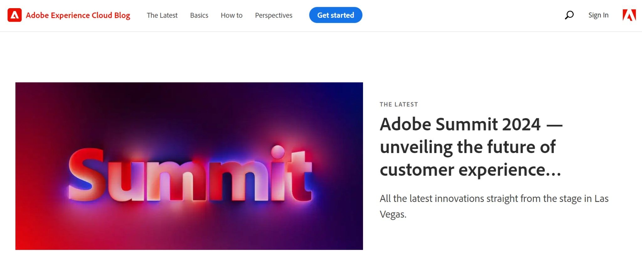 Adobe Experience Cloud Blog