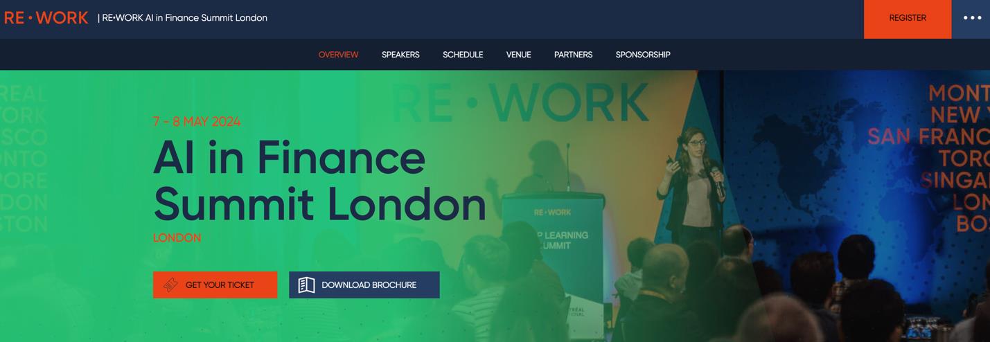 AI in Finance Summit London 2024