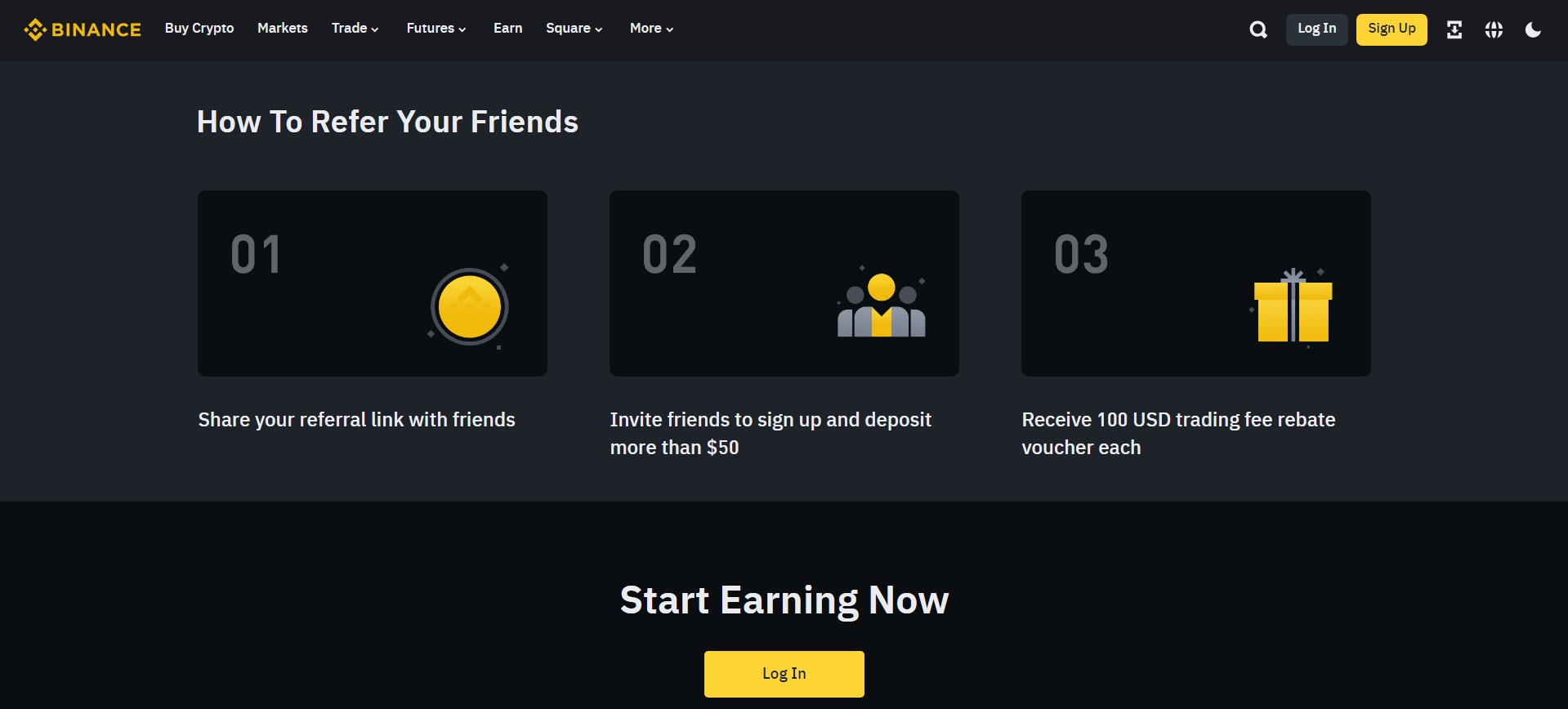 Binance referral