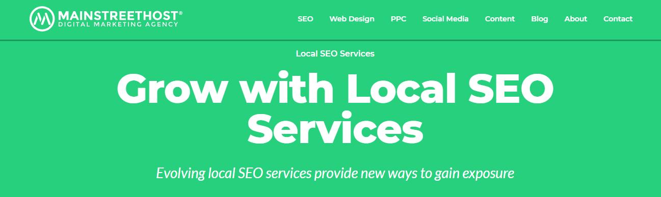 local seo agency mainstreethost