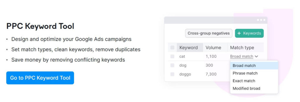 PPC Keyword Tool