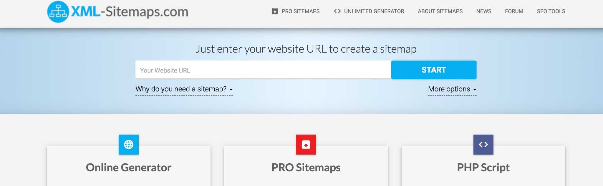 XML Sitemaps Generator